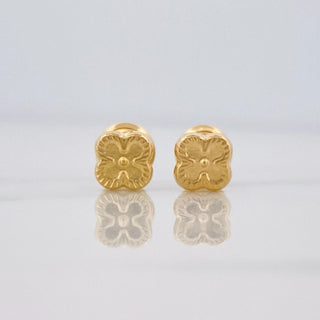 Topos Trébol | Oro Amarillo 18K | 0.65 g | 5 mm