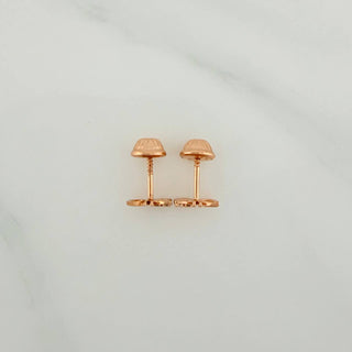 Topos Silueta Mariposa | Oro Rosa 18K | 0.9 g | 6.66 mm