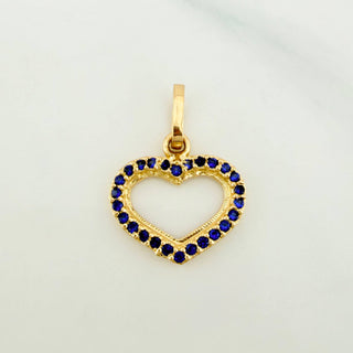 Dije Silueta Corazón | Oro Amarillo 18K | 0.7 g | 1.7 cm
