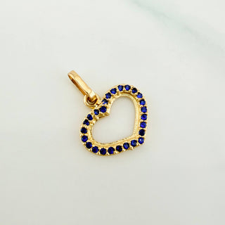 Dije Silueta Corazón | Oro Amarillo 18K | 0.7 g | 1.7 cm