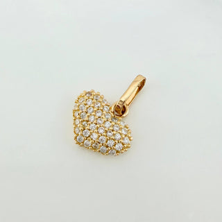 Dije Corazón | Oro Amarillo 18K | 0.9 g | 1.4 cm