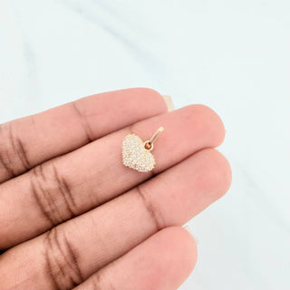 Dije Corazón | Oro Amarillo 18K | 0.9 g | 1.4 cm