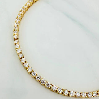 Pulso Tennis | Oro Amarillo 18K | 11 g | 19.2 cm | 2.92 mm