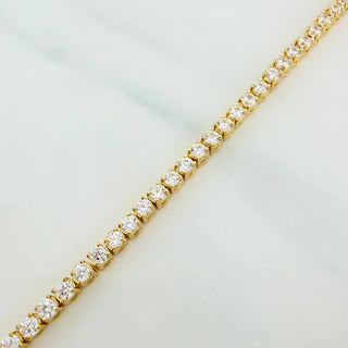 Pulso Tennis | Oro Amarillo 18K | 11 g | 19.2 cm | 2.92 mm