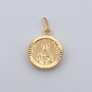 Dije Sagrado Corazón Jesús | Oro Amarillo 18K | 0.95 g | 2.1 cm